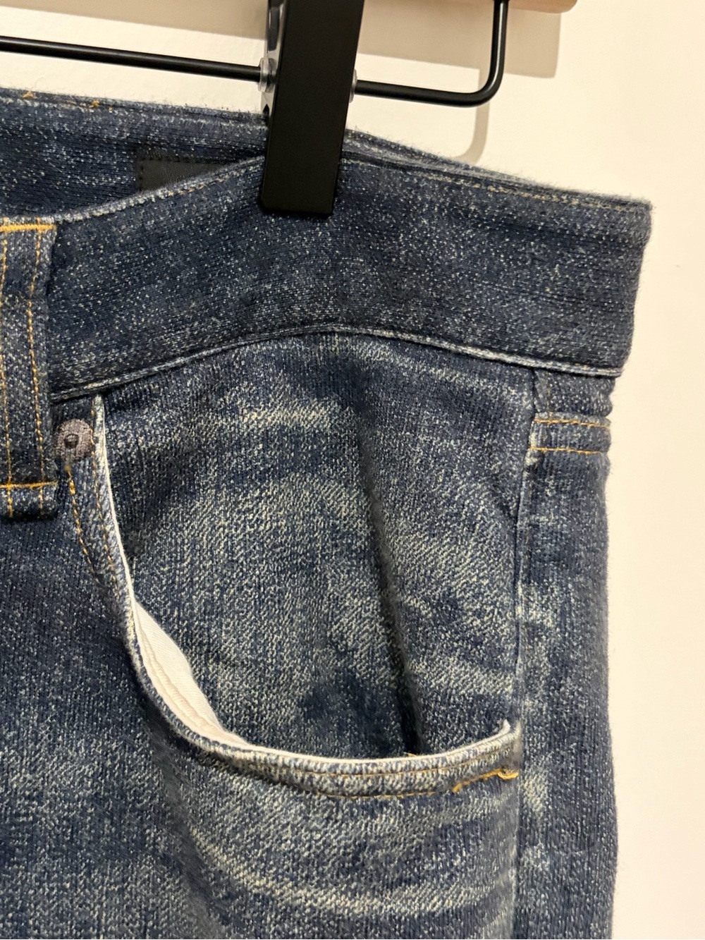 Rag & Bone Miramar Jeans Size 29 Fit 4 Straight Pants In Empire Denim Sweats - Picture 7 of 16